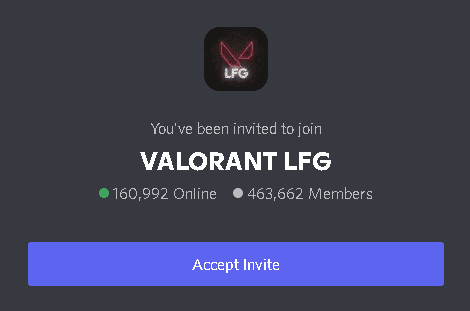 LFG Valorant Discord Server