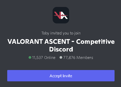 Valorant Ascent Discord Server