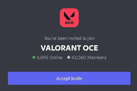 Valorant For OCE